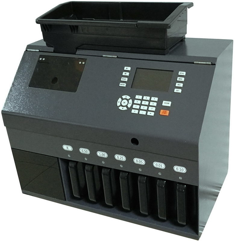 Kobotech LINCE-70C 7 Channels Value Coin Sorter Counter counting sorting machine(ECB 100%)