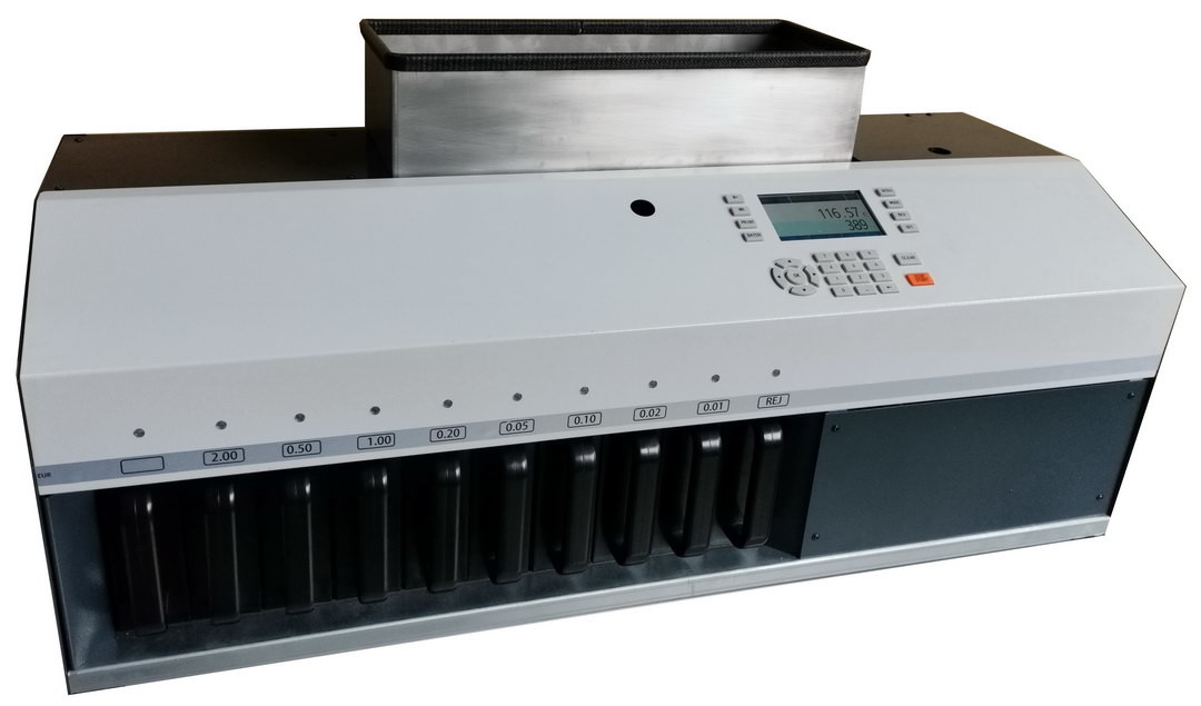 Kobotech LINCE-810 10 channels Value High Speed Coin Sorter Counter counting sorting machine