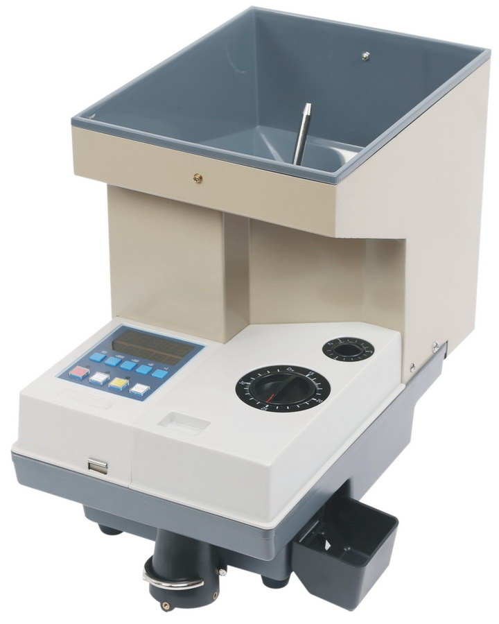 Kobotech YD100 Heavy Duty Coin Counter With Big Hopper sorter counting