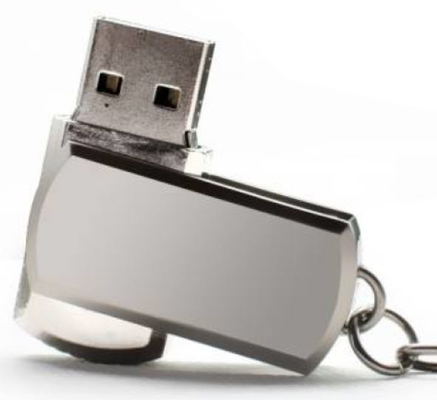 Metal Rotating U-disk USB2.0 USB3.0 flash drive A+chip Customized LOGO exquisite packaging Accessories Gift 16G 32G 64G